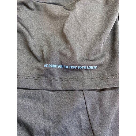 Tapout Mens XL Blue Athletic Shirt Performance Logo Athletisure - Picture 5 of 7